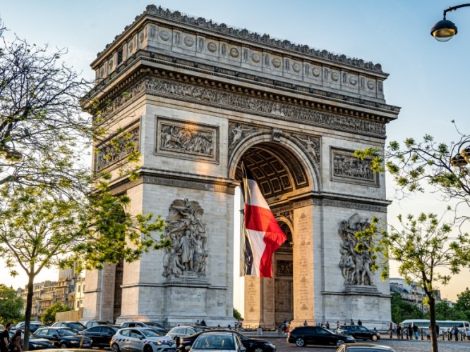 Arc de Triomphe map